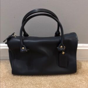 Coach Black Satchel Bag